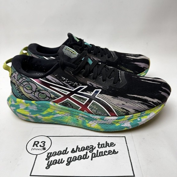 ASICS Women 8 Noosa Tri 13 Color Injection Pack Black Lilac Opal Running Sneaker - Picture 1 of 9